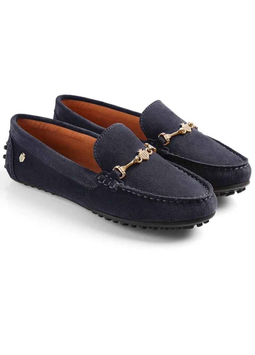 Fairfax & Favor Ladies Trinity Loafer - Navy 5 Fairfax & Favor Ladies Trinity Loafer - Navy - Image 3