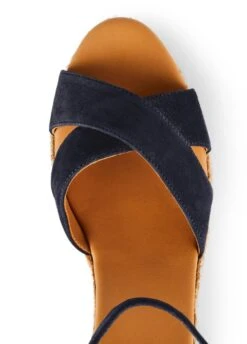 Fairfax & Favor Valencia Wedge - Navy 11 Fairfax & Favor Valencia Wedge - Navy -Equestrian Supply Store ffvalencianavy5rdy