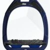 Flex-On Green Composite Stirrups - Black/Navy -Equestrian Supply Store flexon green composite stirrups black navy 1rdy