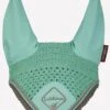 LeMieux Classic Fly Hood - Mint/Grey -Equestrian Supply Store flyhodmintrdy