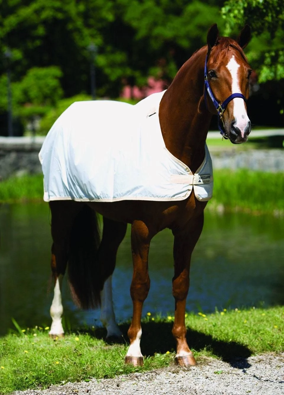 Horseware Fly Rug Liner - White 3 Horseware Fly Rug Liner - White