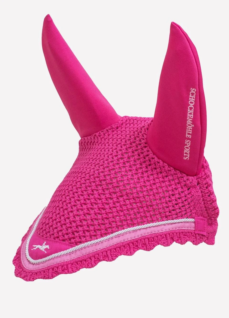 Schockemohle Fly Veil - Raspberry 3 Schockemohle Fly Veil - Raspberry