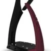 Freejump Soft'Up Pro+ Stirrups - Black/Bordeaux -Equestrian Supply Store freejump softup pro plus black bordeaux 1rdy