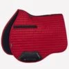 LeMieux ProSport Suede GP Square - Chilli Red 1 LeMieux ProSport Suede GP Square - Chilli Red -Equestrian Supply Store gpchilli