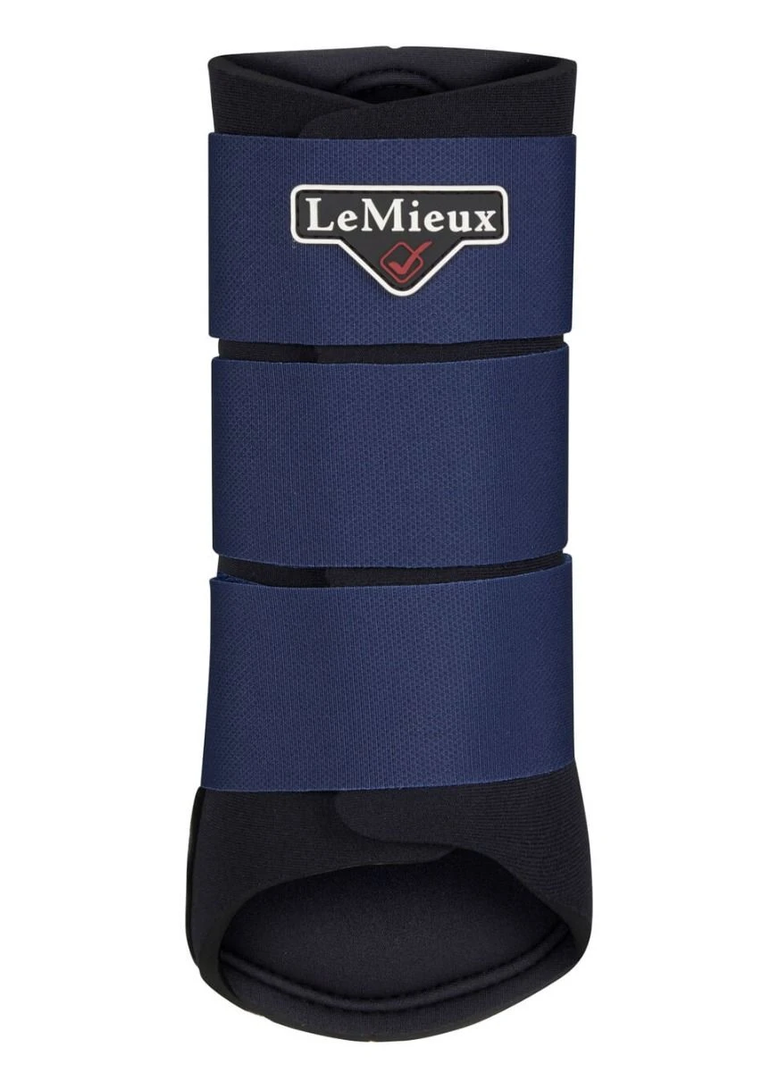 LeMieux Grafter Brushing Boots - Ink Blue 4 LeMieux Grafter Brushing Boots - Ink Blue - Image 2