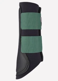 LeMieux Grafter Brushing Boots - Hunter Green -Equestrian Supply Store grafthunt3