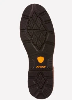 Ariat Mens Groundbreaker Waterproof Steel Toe Work Boots - Dark Brown -Equestrian Supply Store groundbreaker4