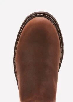 Ariat Mens Groundbreaker Waterproof Steel Toe Work Boots - Dark Brown -Equestrian Supply Store groundbreaker5