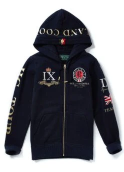 Holland Cooper Equi Team Hoodie - Navy -Equestrian Supply Store hc equi team hoodie inknavy 3rdy