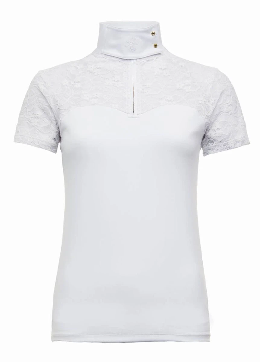 Holland Cooper Newbury S/S Base Layer - White 5 Holland Cooper Newbury S/S Base Layer - White - Image 3
