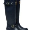 Holland Cooper Sherpa Lined Regency Wellingtons - Matte Navy -Equestrian Supply Store hc regency wellington navy matte 1rdy
