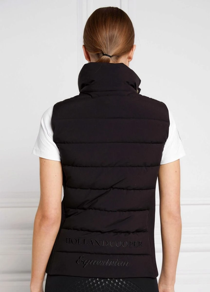 Holland Cooper Team Gilet - Black 4 Holland Cooper Team Gilet - Black - Image 2