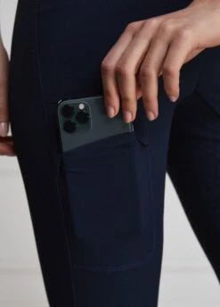 Holland Cooper Ascot Breeches - Ink Navy -Equestrian Supply Store hcascotinknavy5rdy