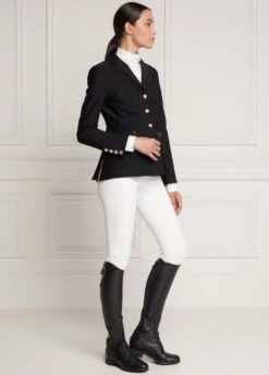Holland Cooper Competition Jacket - Black -Equestrian Supply Store hccompjckt3rdy