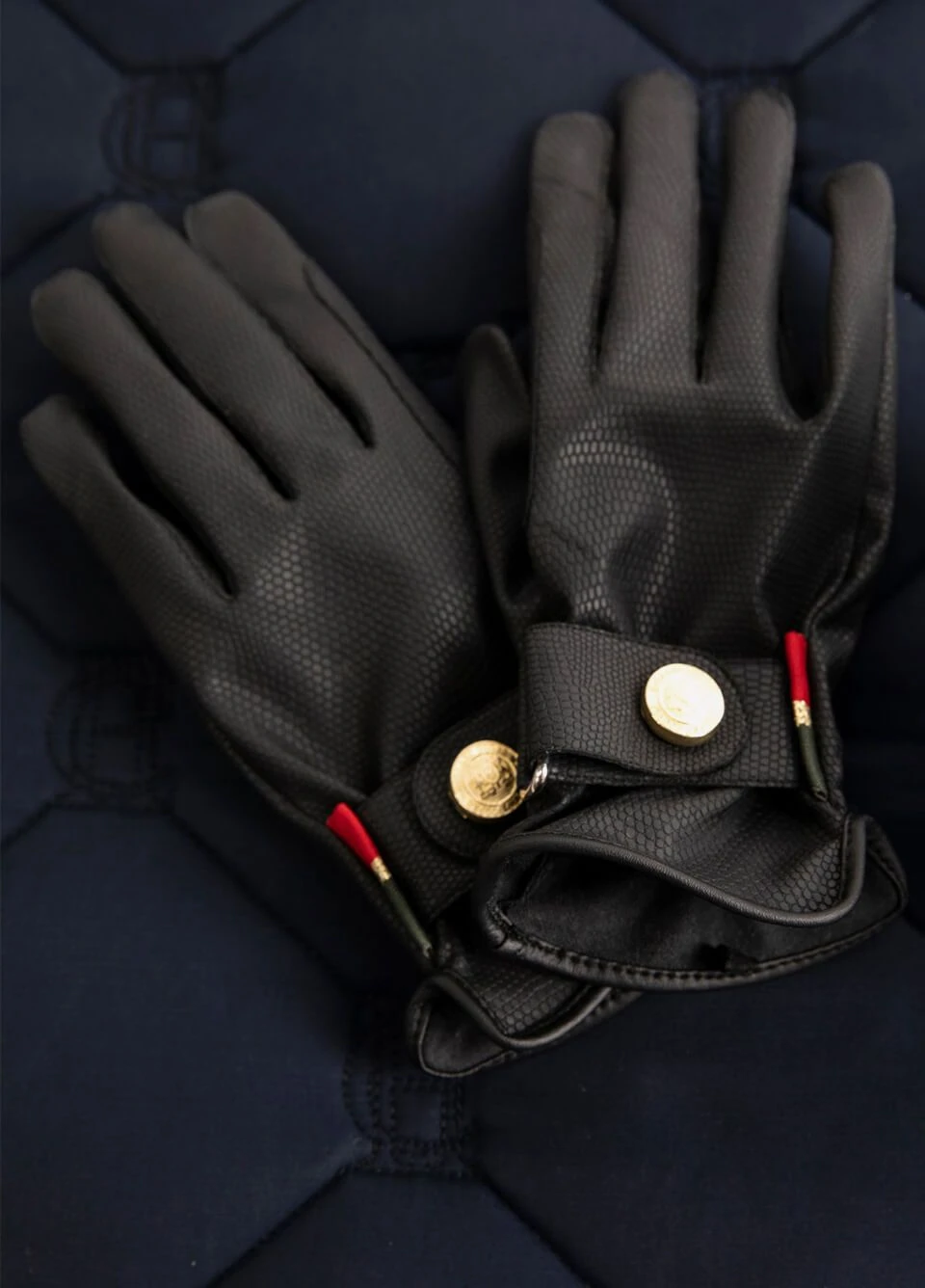 Holland Cooper Riding Glove - Black 3 Holland Cooper Riding Glove - Black