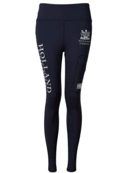Holland Cooper Thermal Full Grip Leggings - Ink Navy -Equestrian Supply Store hcthermalinknavyrdy