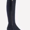 Fairfax & Favor Heeled Regina Suede Boot - Navy -Equestrian Supply Store heelreginanavy4