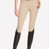 Ariat Ladies Heritage Elite Knee Patch Breeches - Tan -Equestrian Supply Store heritageelitetan