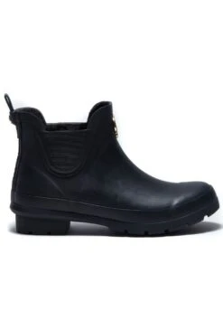 Holland Cooper Rubber Chelsea Boot - Black -Equestrian Supply Store holland cooper rubber boot black 2rdy
