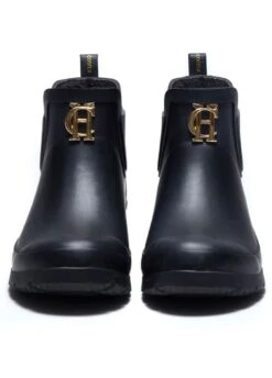 Holland Cooper Rubber Chelsea Boot - Black -Equestrian Supply Store holland cooper rubber boot black 3rdy