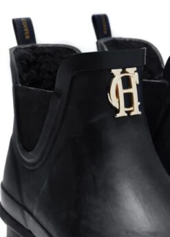 Holland Cooper Rubber Chelsea Boot - Black -Equestrian Supply Store holland cooper rubber boot black 4rdy