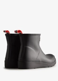 Hunter Womens Short Play Boot - Black -Equestrian Supply Store hunter play short boot black 3rdy