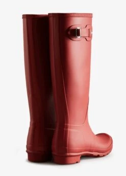 Hunter Womens Original Tall Wellingtons - Military Red -Equestrian Supply Store hunter tall military red 3rdy