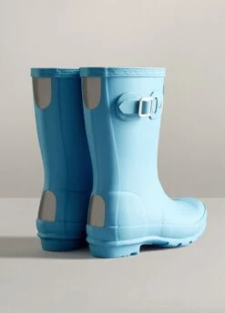 Childs Hunter Wellingtons - Borealis Blue -Equestrian Supply Store hunterchildborealis3rdy
