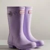 Childs Hunter Wellingtons - Lavender Mist -Equestrian Supply Store hunterchildslavender2rdy