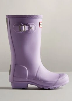 Childs Hunter Wellingtons - Lavender Mist 7 Childs Hunter Wellingtons - Lavender Mist -Equestrian Supply Store hunterchildslavenderrdy