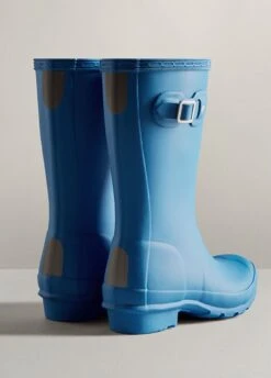 Childs Hunter Wellingtons- Polar Blue -Equestrian Supply Store hunterchildspolarblue4rdy