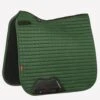 LeMieux ProSport Suede Dressage Square - Hunter Green -Equestrian Supply Store huntergreendressage