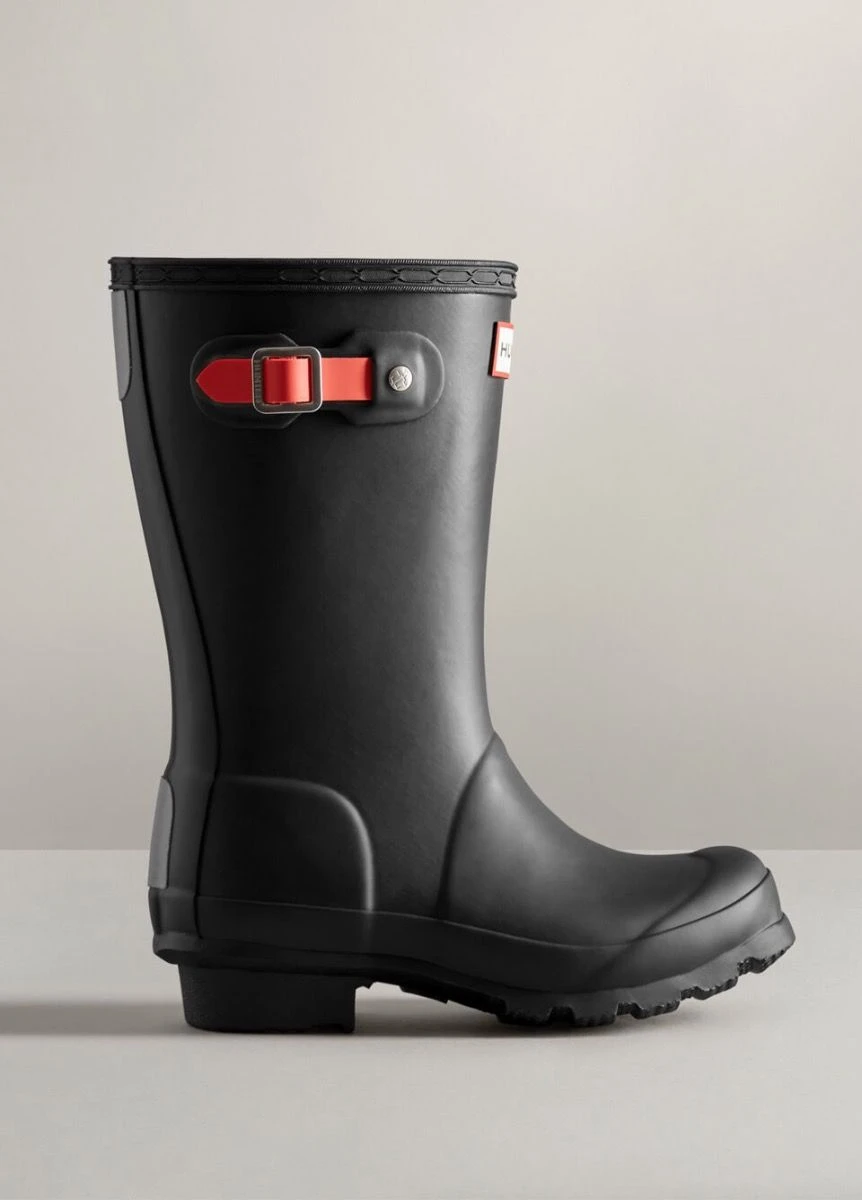Childs Hunter Insulated Wellingtons - Black/Logo Red 4 Childs Hunter Insulated Wellingtons - Black/Logo Red - Image 2