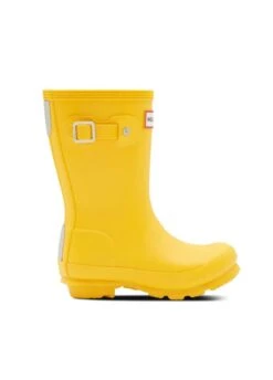 Childs Hunter Wellingtons - Yellow -Equestrian Supply Store hunterkidsyellow2rdy