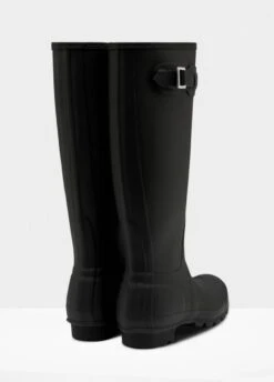 Hunter Womens Original Tall Wellington Boot - Black -Equestrian Supply Store huntertallblack3rdy
