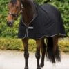 Horseware Fleece Liner Sheet - Black/White -Equestrian Supply Store hwfleeceliner