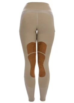 Horseware Ladies Riding Tights - Tan -Equestrian Supply Store hwsptighttan3rdy