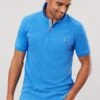 Joules Mens Hanfield Polo Shirt - Eton Blue 2 Joules Mens Hanfield Polo Shirt - Eton Blue -Equestrian Supply Store joules hanfield eton blue