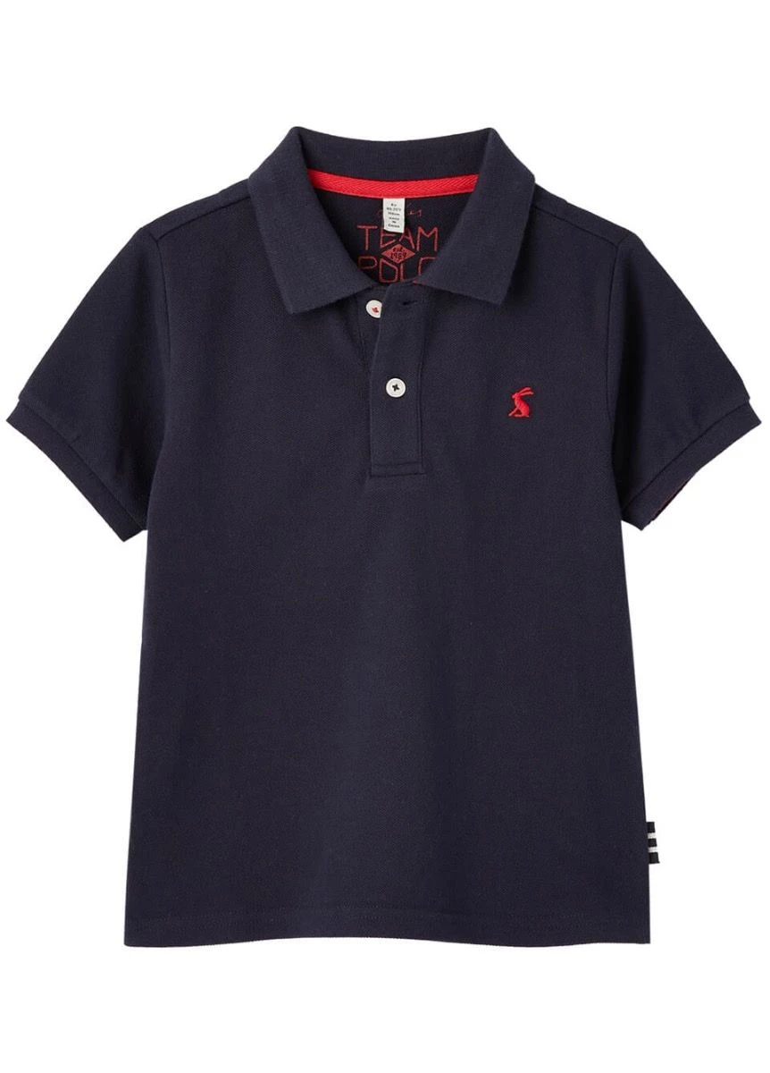 Joules Woody Mini Me Polo Shirt - French Navy 3 Joules Woody Mini Me Polo Shirt - French Navy