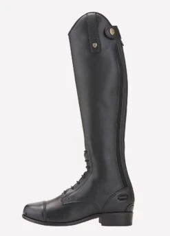 Ariat Junior Heritage Contour Field Zip Tall Riding Boots - Black