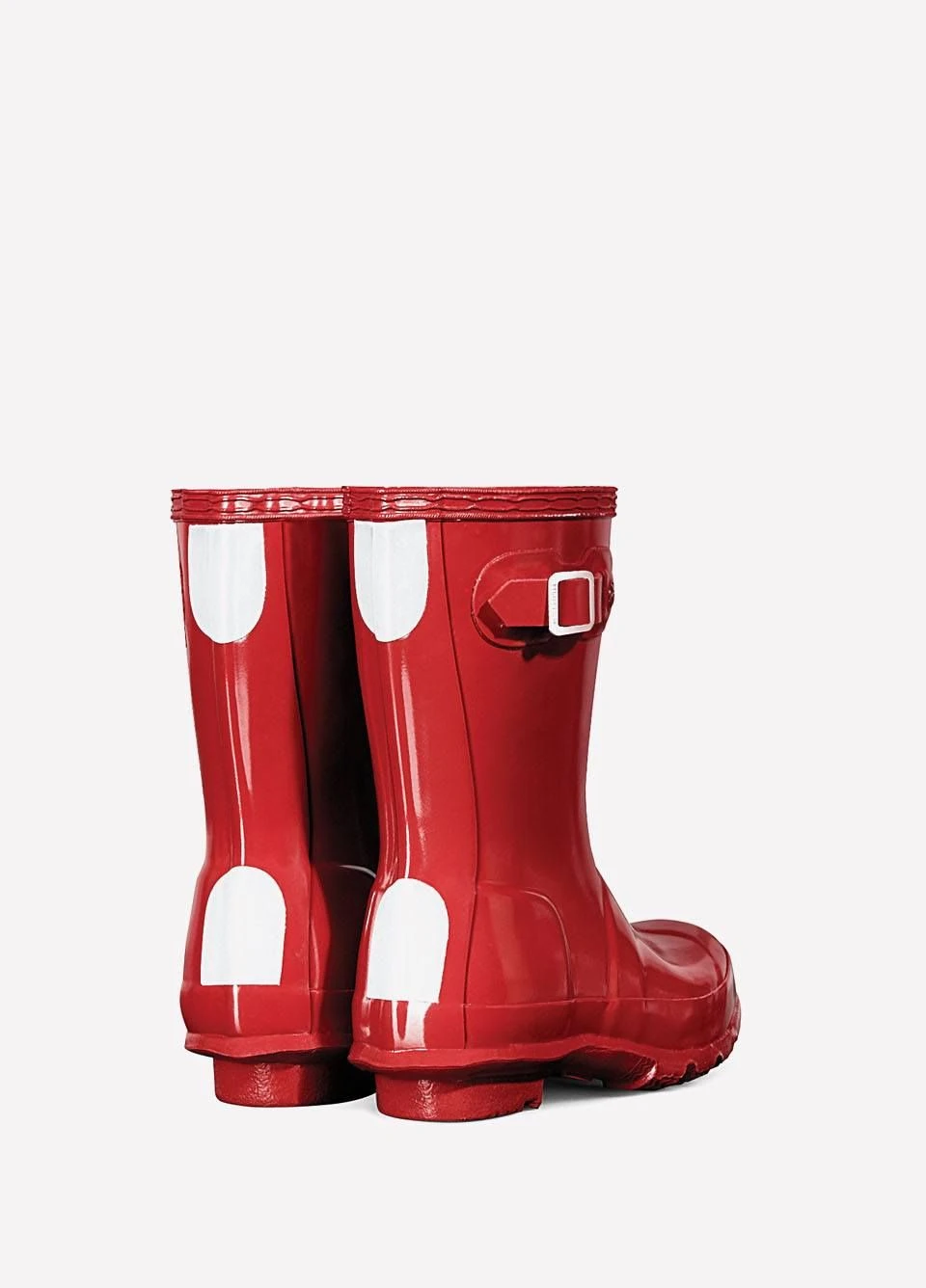 Childs Hunter Gloss Wellingtons - Military Red 4 Childs Hunter Gloss Wellingtons - Military Red - Image 2