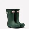 Childs Hunter Wellingtons - Green 1 Childs Hunter Wellingtons - Green -Equestrian Supply Store kidsoriggrn2rdy