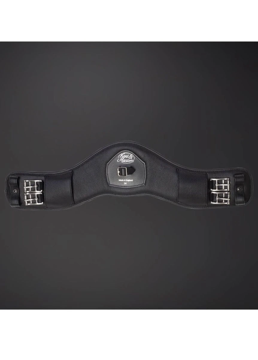 Kent & Masters Short Dressage Girth - Black 3 Kent & Masters Short Dressage Girth - Black