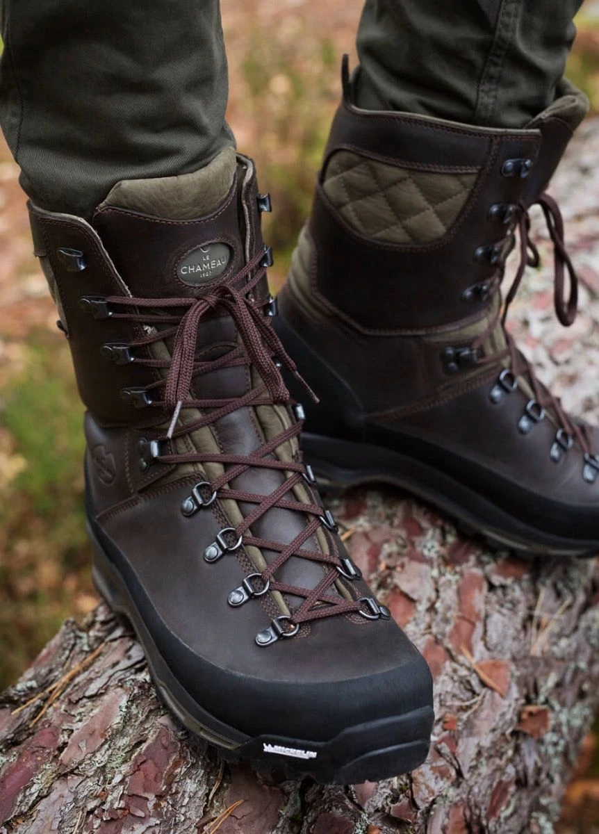 Le Chameau Mens Chameau-Lite LCX 10" Stalking Boot - Marron 3 Le Chameau Mens Chameau-Lite LCX 10" Stalking Boot - Marron