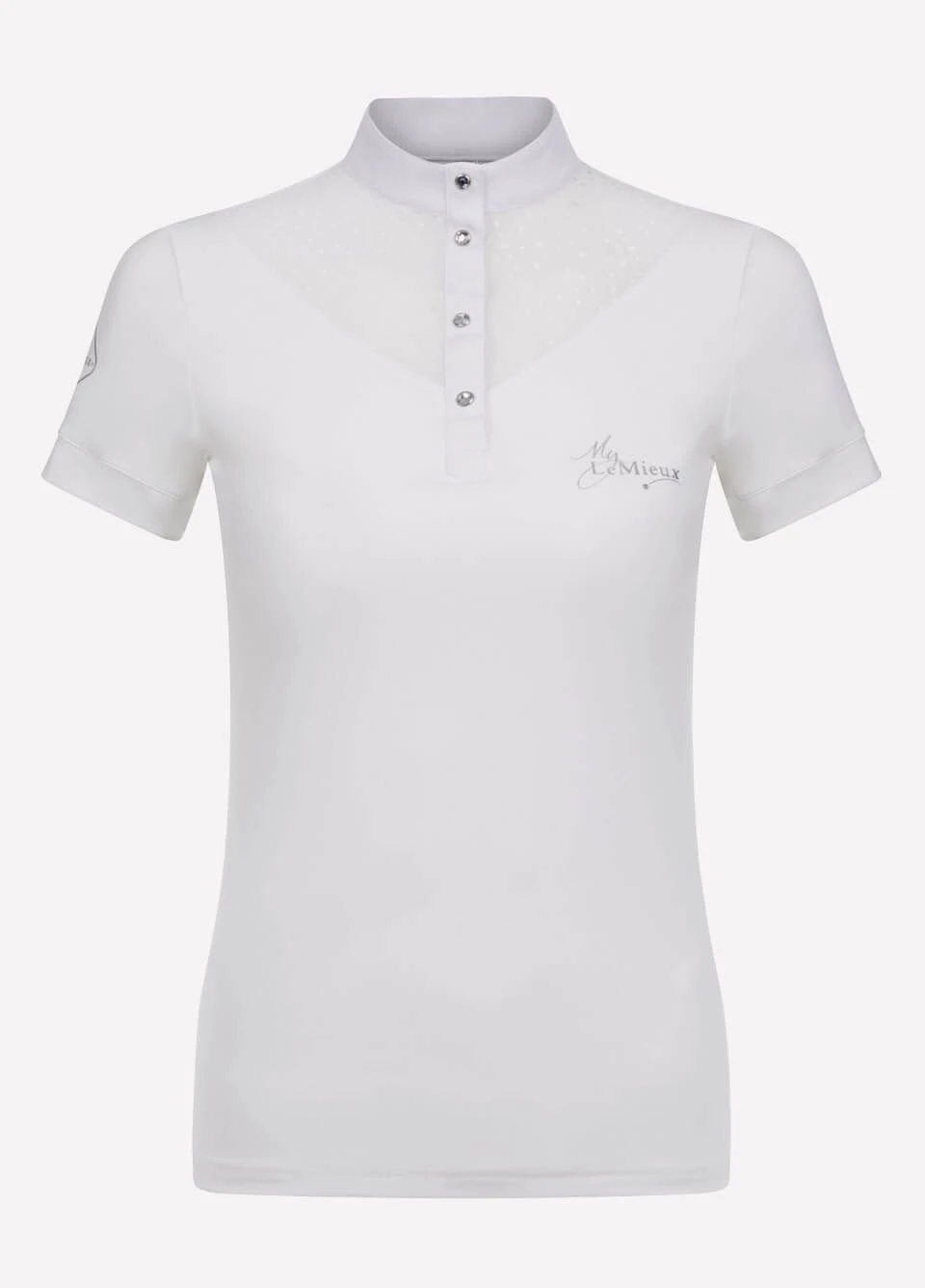 LeMieux Amelie Show Shirt - White 3 LeMieux Amelie Show Shirt - White