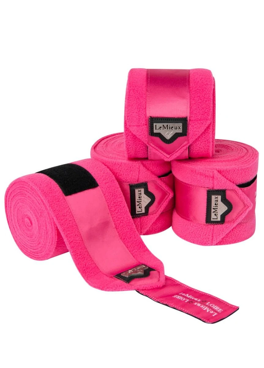 LeMieux Loire Polo Bandages - Watermelon 3 LeMieux Loire Polo Bandages - Watermelon