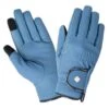 LeMieux Pro Touch Classic Riding Gloves - Ice Blue -Equestrian Supply Store lemieux classic glove ice blue 1rdy