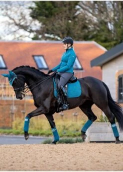 LeMieux Suede Dressage Square - Marine 5 LeMieux Suede Dressage Square - Marine -Equestrian Supply Store lemieux dressage pad marine 2rdy