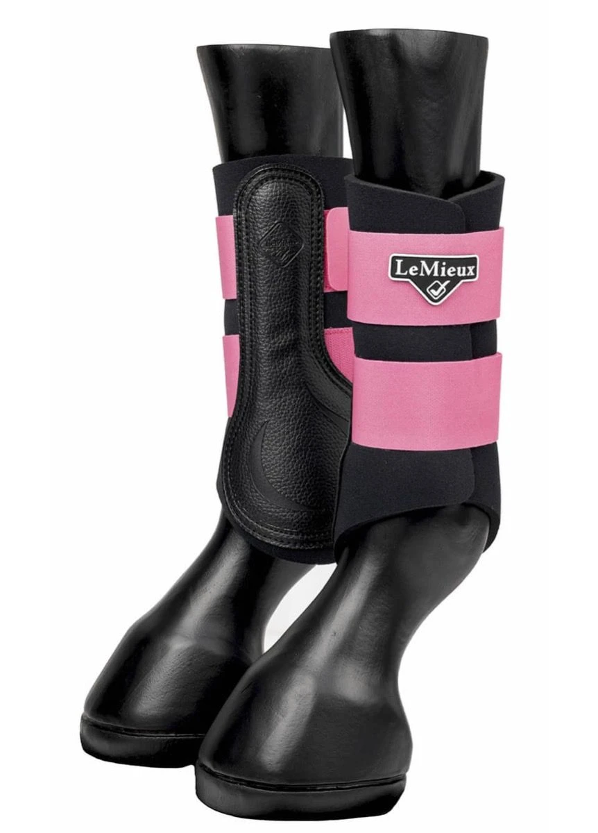 LeMieux Grafter Brushing Boots - Watermelon 3 LeMieux Grafter Brushing Boots - Watermelon