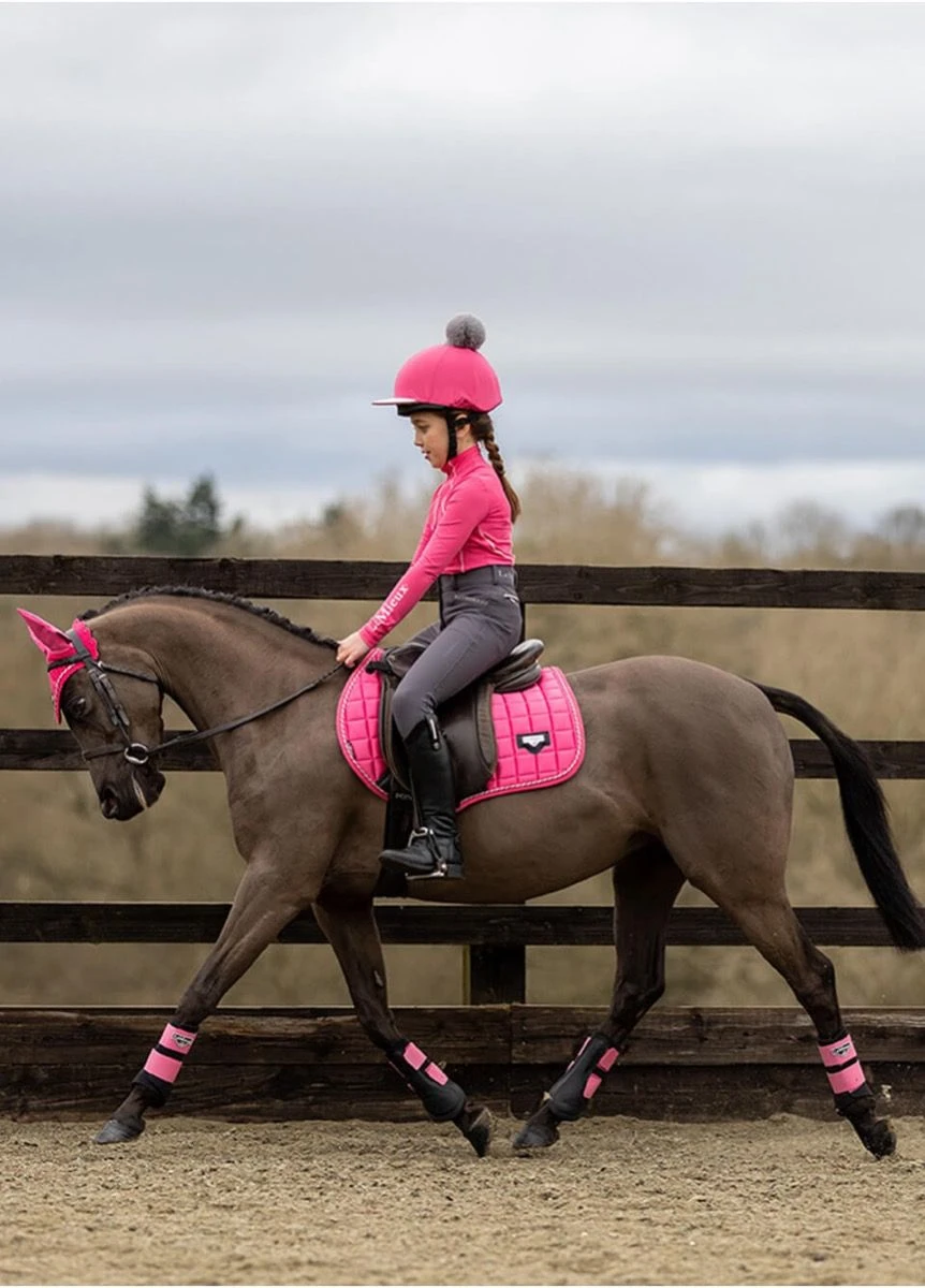 LeMieux Junior Loire Jump Square - Watermelon 4 LeMieux Junior Loire Jump Square - Watermelon - Image 2